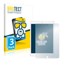3x BROTECT AirGlass Matte Glass Screen Protector for Apple iPad WiFi 10.2 2019