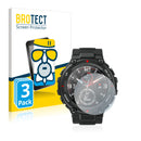 3x BROTECT AirGlass Matte Glass Screen Protector for Huami Amazfit T-Rex