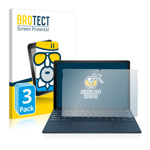 3x Anti-Glare Screen Protector for HP Chromebook x2 11