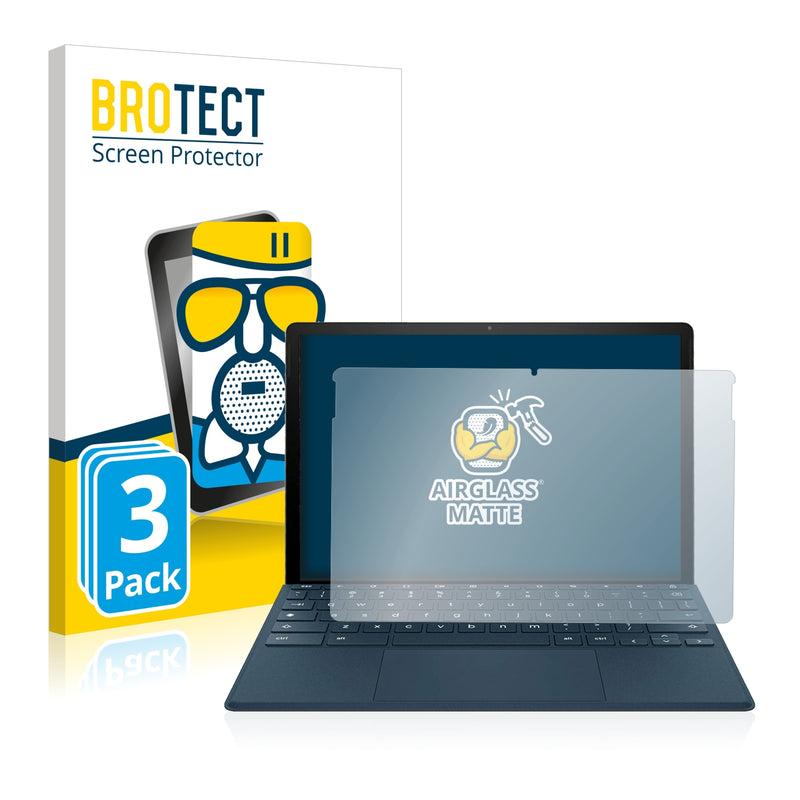 3x Anti-Glare Screen Protector for HP Chromebook x2 11