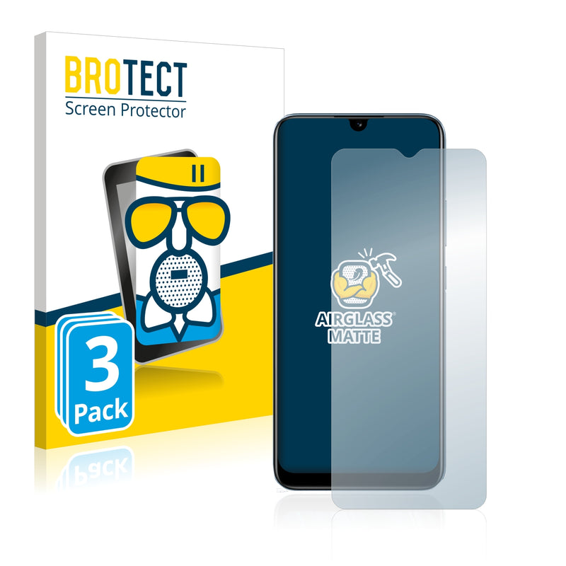 3x BROTECT Matte Screen Protector for Realme Narzo 50A