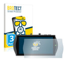 3x BROTECT Matte Screen Protector for Lamax C9 GPS