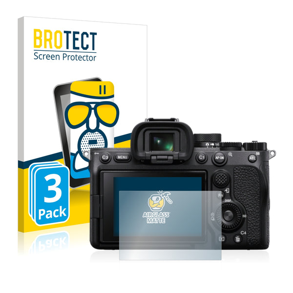 3x BROTECT Matte Screen Protector for Sony Alpha 7 IV