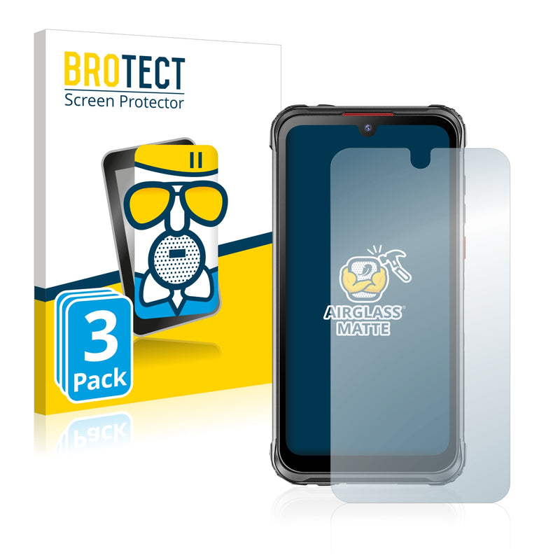 3x BROTECT Matte Screen Protector for Hotwav Cyber 7
