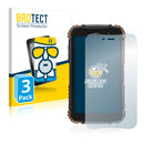 3x BROTECT Matte Screen Protector for Doogee S35T