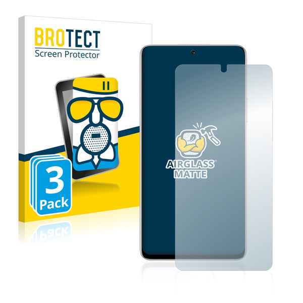 3x BROTECT AirGlass Matte Glass Screen Protector for Honor X30