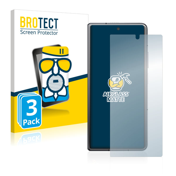 3x BROTECT AirGlass Matte Glass Screen Protector for Honor Magic V