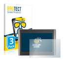 3x BROTECT AirGlass Matte Glass Screen Protector for Novakon Panelmaster 1091 HMI 10.2