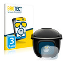 3x BROTECT AirGlass Matte Glass Screen Protector for Krups Cook4me Touch Wifi