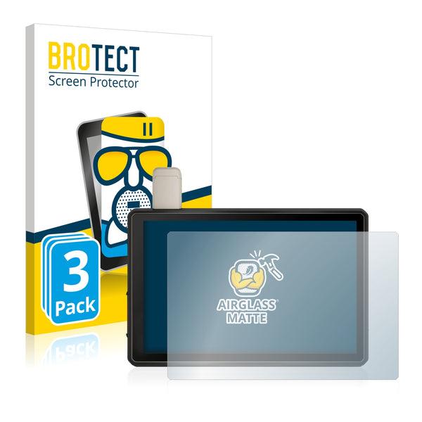 3x BROTECT AirGlass Matte Glass Screen Protector for Garmin Tread 8