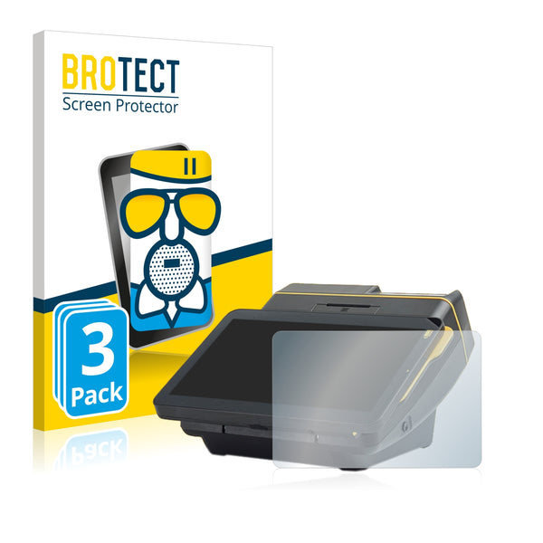 3x BROTECT AirGlass Matte Glass Screen Protector for PayPoint One