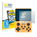 3x BROTECT AirGlass Matte Glass Screen Protector for Powkiddy RGB20S