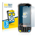 3x BROTECT AirGlass Matte Glass Screen Protector for Point Mobile PM66