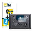 3x BROTECT AirGlass Matte Glass Screen Protector for Bluetti EB3A