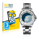 3x BROTECT AirGlass Matte Glass Screen Protector for Breitling Superocean Automatic 36