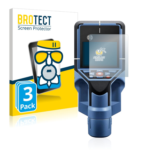 3x Anti-Glare Screen Protector for Bosch D-tect 200 C Wallscanner