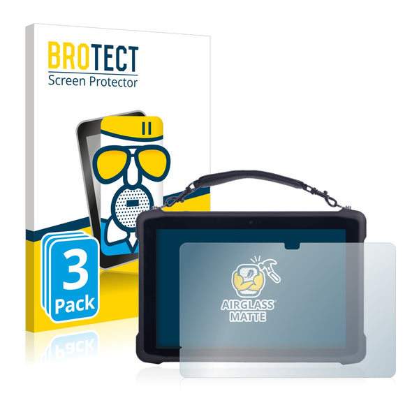 3x Anti-Glare Screen Protector for BCX ELITE RANGE HSW8 TOUGH TABLET