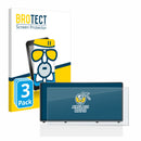 3x Anti-Glare Screen Protector for Auriol Radiowecker XXL