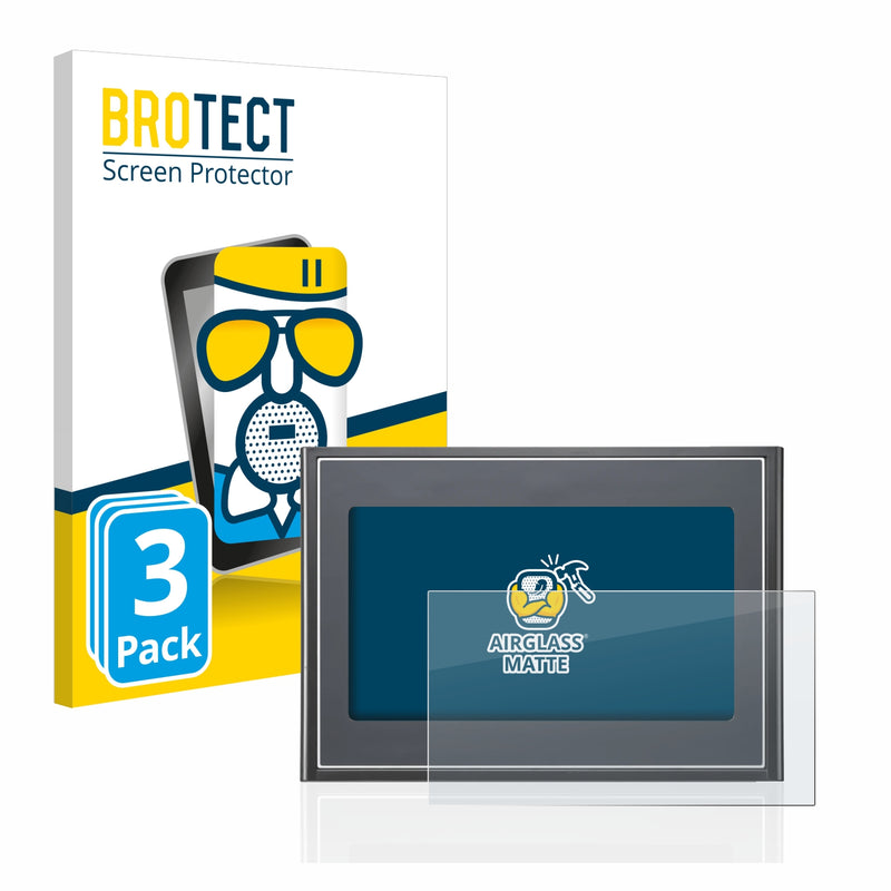 3x Anti-Glare Screen Protector for Delta DOP-107WV