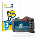 3x Anti-Glare Screen Protector for Delta DOP-107HS4 / DOP-107HE4