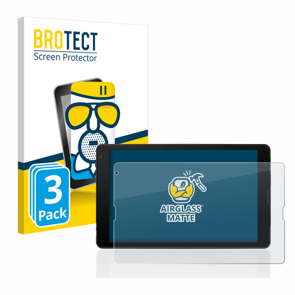 3x Anti-Glare Screen Protector for Medion Tablet E10421 10.1