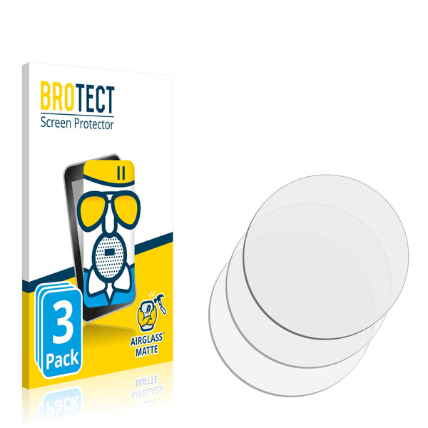 3x BROTECT AirGlass Matte Glass Screen Protector for s.Oliver SO-3778-LQ