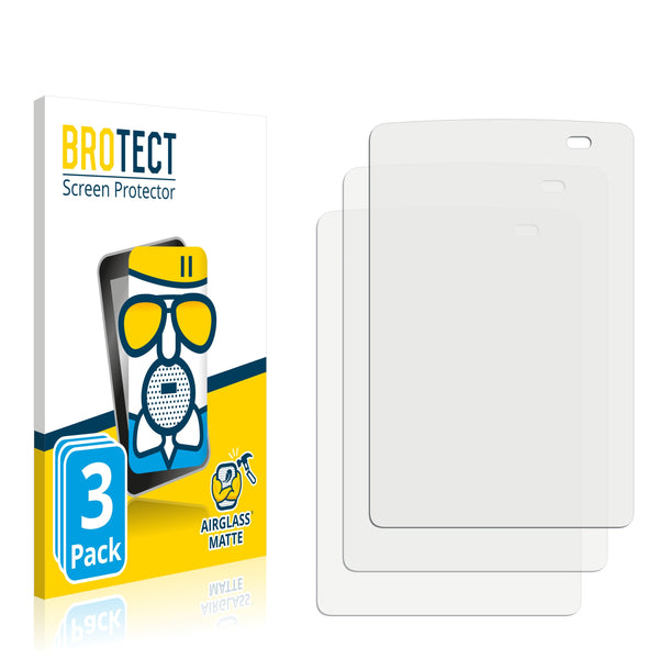 3x BROTECT AirGlass Matte Glass Screen Protector for Keyence BT-A500