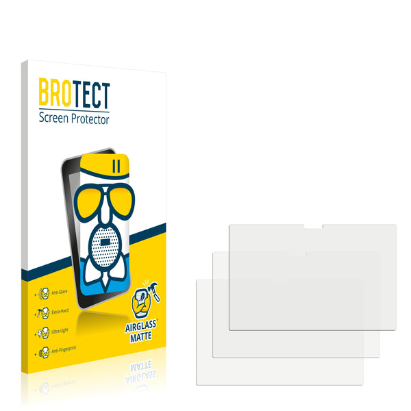 3x BROTECT AirGlass Matte Glass Screen Protector for Fujitsu Lifebook T938