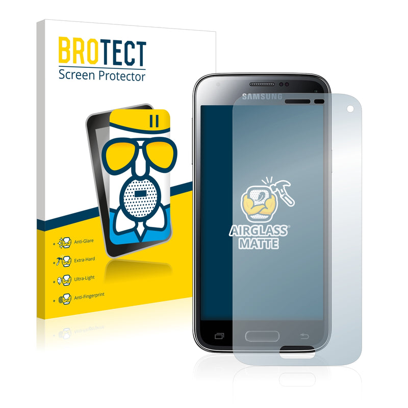 BROTECT AirGlass Matte Glass Screen Protector for Samsung Galaxy S5 Mini SM-G800