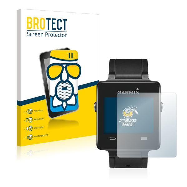 BROTECT AirGlass Matte Glass Screen Protector for Garmin vivoactive