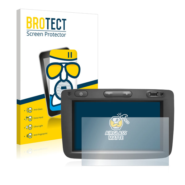 BROTECT AirGlass Matte Glass Screen Protector for Dacia Media Nav