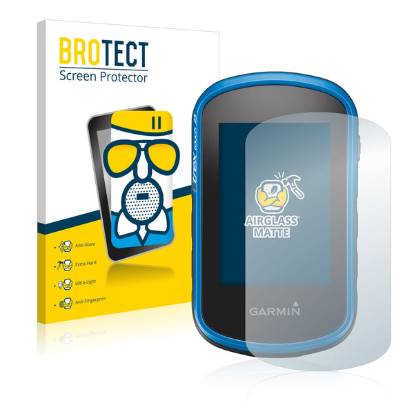 BROTECT AirGlass Matte Glass Screen Protector for Garmin eTrex Touch 25