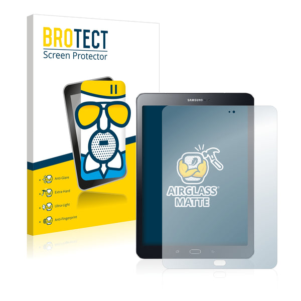 BROTECT AirGlass Matte Glass Screen Protector for Samsung Galaxy Tab S2 9.7