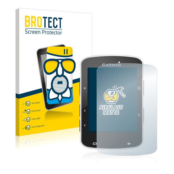 BROTECT AirGlass Matte Glass Screen Protector for Garmin Edge 520