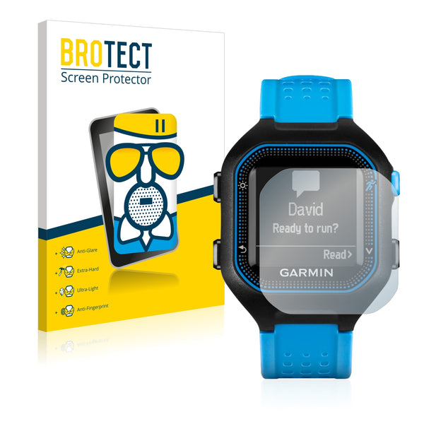 BROTECT AirGlass Matte Glass Screen Protector for Garmin Forerunner 25 (Big Edition)
