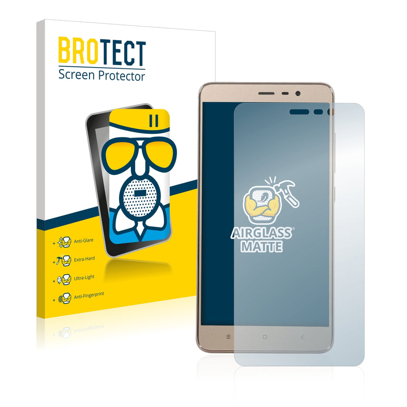 BROTECT AirGlass Matte Glass Screen Protector for Xiaomi Redmi Note 3 Pro