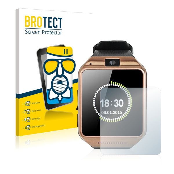 BROTECT AirGlass Matte Glass Screen Protector for Gearmax Smartwatch DZ09
