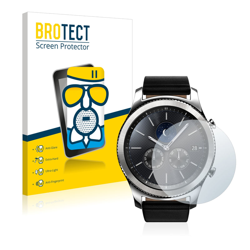 BROTECT AirGlass Matte Glass Screen Protector for Samsung Gear S3 Classic