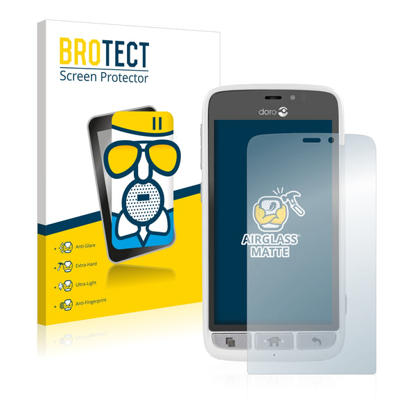 BROTECT AirGlass Matte Glass Screen Protector for Doro 8031