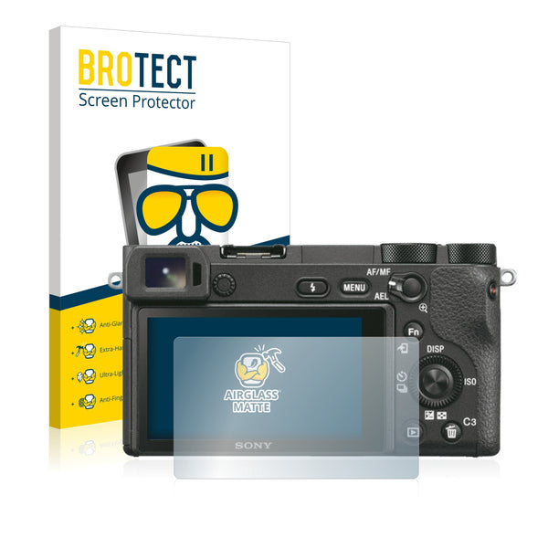 BROTECT AirGlass Matte Glass Screen Protector for Sony Alpha 6500