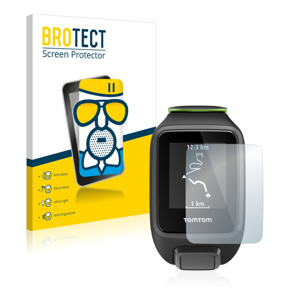 BROTECT AirGlass Matte Glass Screen Protector for TomTom Runner 3