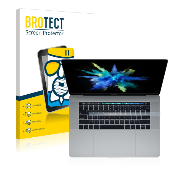 BROTECT AirGlass Matte Glass Screen Protector for Apple Macbook Pro Touch Bar 15