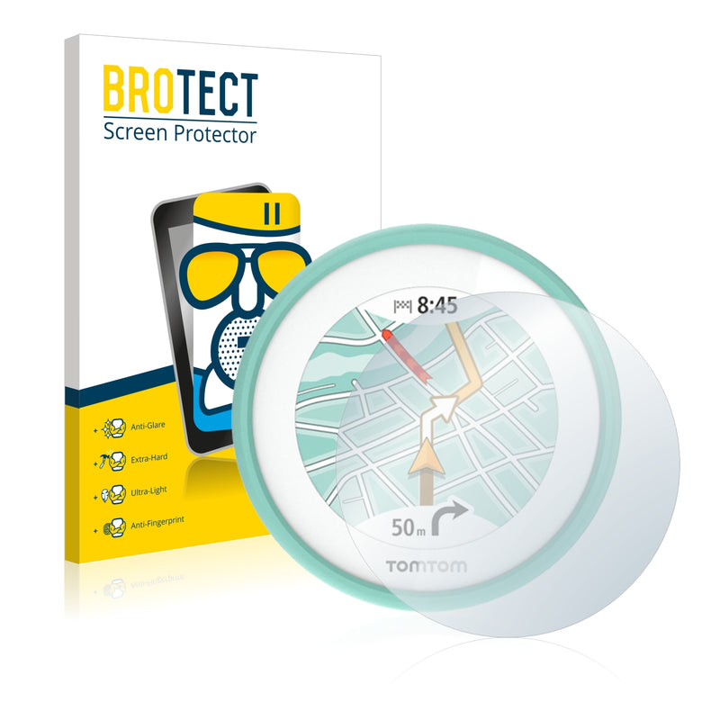 BROTECT AirGlass Matte Glass Screen Protector for TomTom Vio