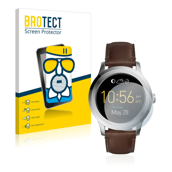 BROTECT AirGlass Matte Glass Screen Protector for Fossil Q Founder 2.0