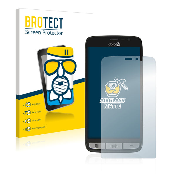 BROTECT AirGlass Matte Glass Screen Protector for Doro 8030