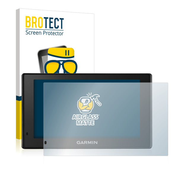 BROTECT AirGlass Matte Glass Screen Protector for Garmin DriveSmart 51 LMT-D
