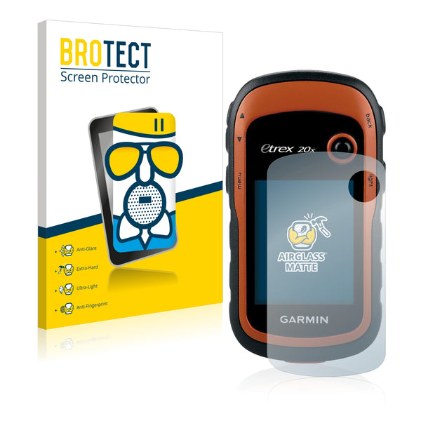 BROTECT AirGlass Matte Glass Screen Protector for Garmin eTrex 20x