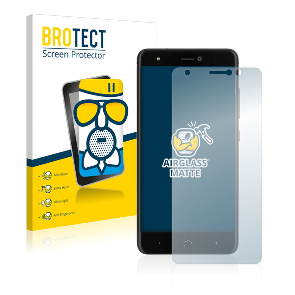 BROTECT AirGlass Matte Glass Screen Protector for BQ Aquaris X Pro