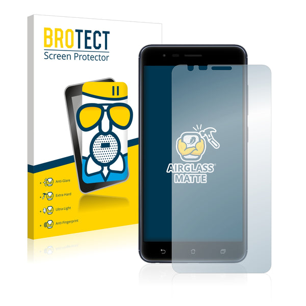 BROTECT AirGlass Matte Glass Screen Protector for Asus ZenFone Zoom S ZE553KL