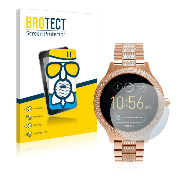 BROTECT AirGlass Matte Glass Screen Protector for Fossil Q Venture